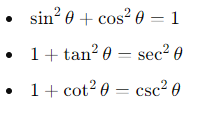 Pythagorean Identities