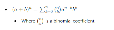 Algebra Formula